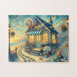 Shell Shack Seashell Shop Coastal Beach Cottage Pussel
