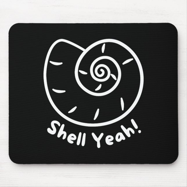 Shell Yeah Funny Beach Quote With Nautical Sea She Musmatta (Framsidan)