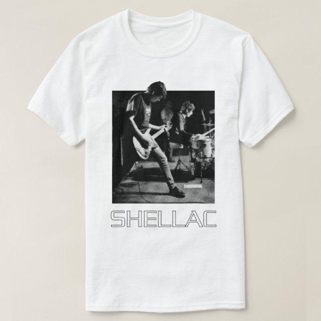 SHELLAC E T SHIRT (Design framsida)