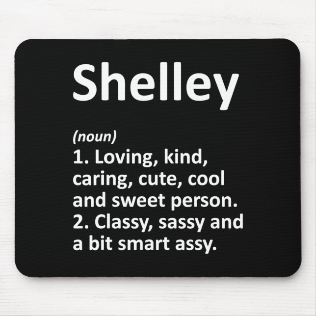 Shelley Definition D Funny Birthday  Musmatta (Framsidan)