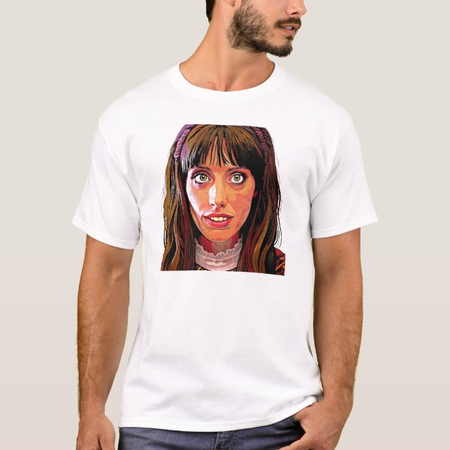 Shelley Duvall the Shining Iconic Art Print T Shirt (Framsida)