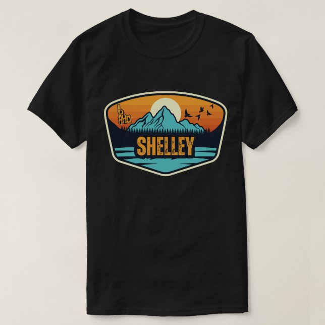 Shelley, Idaho T Shirt (Design framsida)