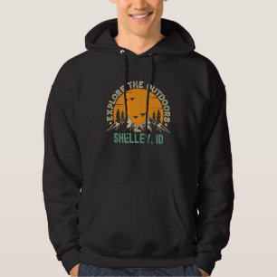 Shelley Idaho Utforska Naturen Hoodie