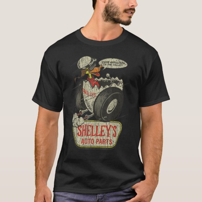 Shelleys automatiska delar 1966 t shirt (Framsida)