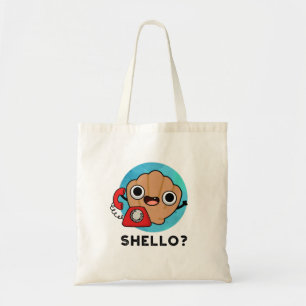 Shello Funny Sea Snäcka Pun Tygkasse