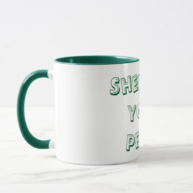 Shellter Your Peace Mugg (Vänster)