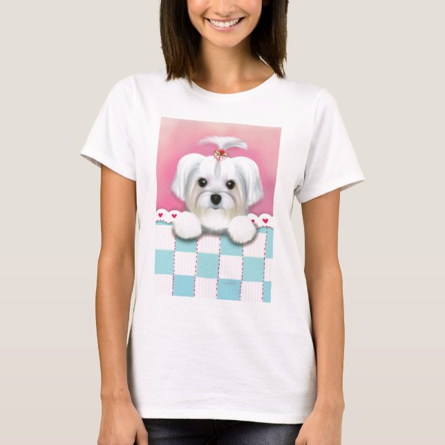 SHELLY MORKIE TEE (Framsida)