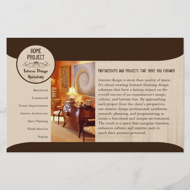 Shellys startprojektor på 8,5" x 5,5" flygblad (Framsidan)