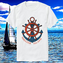 Shelter Island, NY Frakts Wheel och Anchor