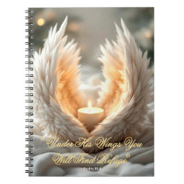 Sheltering Wings - Christian Prayer & Hope Journal Anteckningsbok