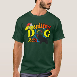 Sheltie Agilitet Shetland Sheepdog Gifts T Shirt