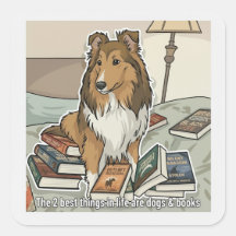 Sheltie & böcker