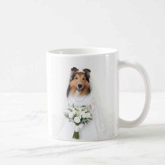 Sheltie Brud Kaffemugg (Höger)
