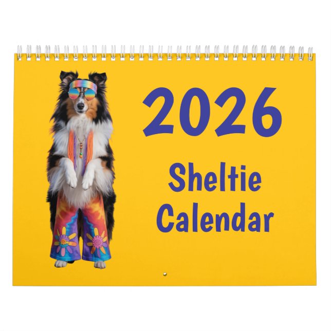 Sheltie Calendar Kalender (Omslag)