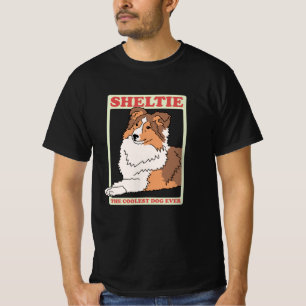 Sheltie Coolest Hund   Shetland Sheepdog T Shirt