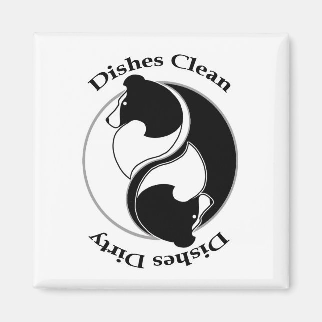 Sheltie Dishwasher Magnet (Framsidan)