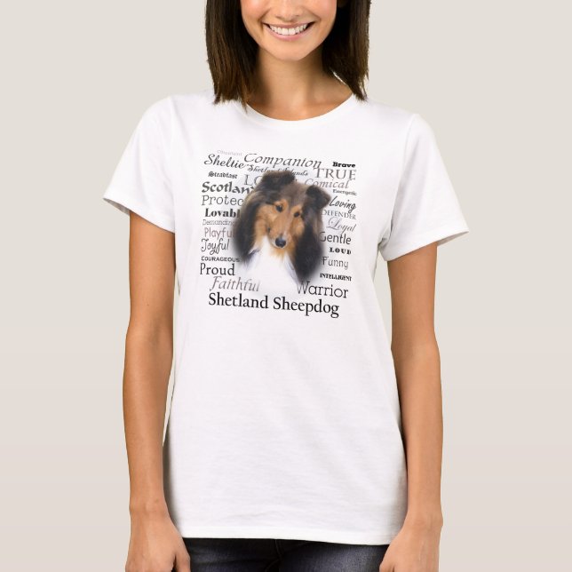 Sheltie drag tee (Framsida)