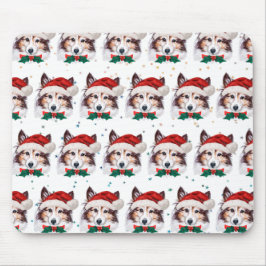 Sheltie Hund aveln, julstjärnor Musmatta