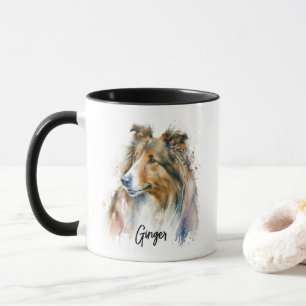 Sheltie Hund aveln Personlig Mugg