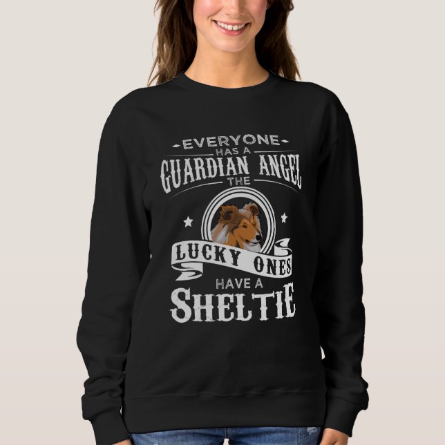 Sheltie Hundägare Funny Gift Idea T Shirt (Framsida)