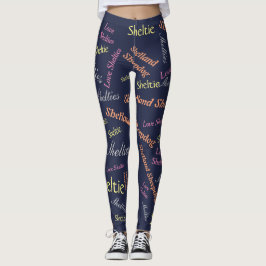 Sheltie kärlek leggings