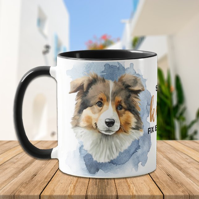 Sheltie Kisses fixa allt Mugg (Skapare uppladdad)
