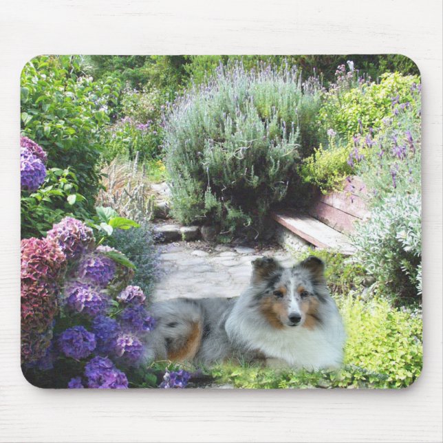 Sheltie Mousepad Musmatta (Framsidan)