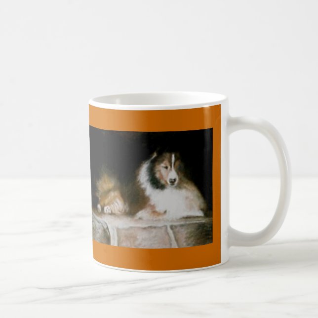 Sheltie mugg (Höger)