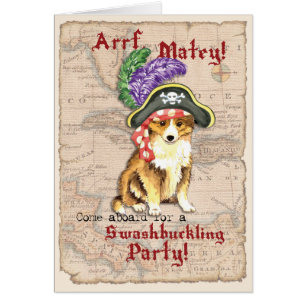 Sheltie Pirat-inbjudan OBS Kort