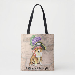 Sheltie Pirat Tygkasse