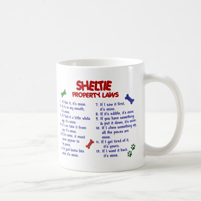 SHELTIE PL2 KAFFEMUGG (Höger)