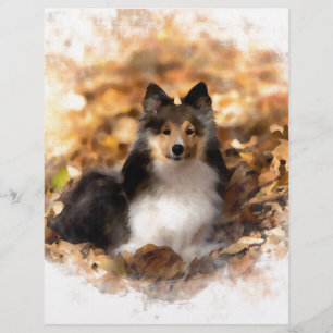 Sheltie Shetland Sheepdog Art Painting