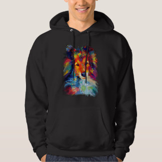 Sheltie Shetland Sheepdog för en Sheltie-mamma Hoodie