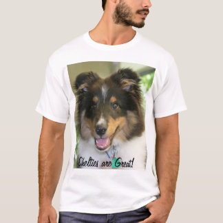 Sheltie T-tröja T-shirt