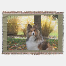 Sheltie Throw Blanket Filt