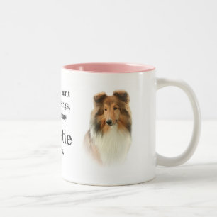 Sheltie välsignelsemugg Två-Tonad mugg