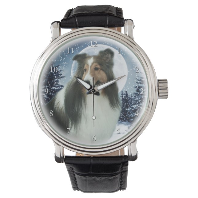 Sheltie Watch Armbandsur (Framsida)