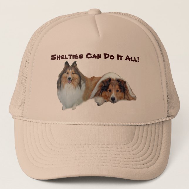 Shelties hatt truckerkeps (Framsida)