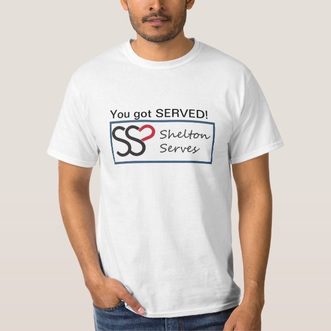 Shelton servet-skjorta t-shirt (Framsida)