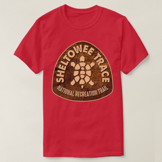 Sheltowee Trace National Recreation Trail Kentucky T Shirt (Design framsida)