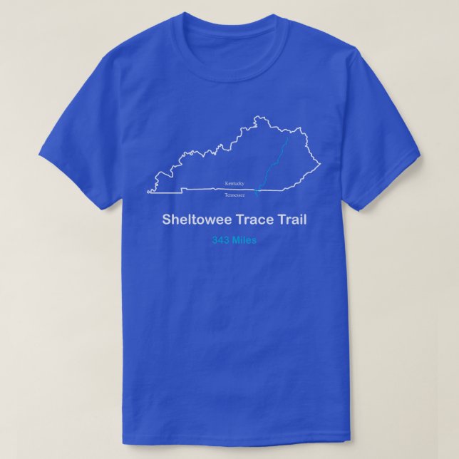 Sheltowee Trace National Recreation Trail TShirt T Shirt (Design framsida)