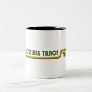 Sheltowee Trace Trail Kentucky Tennessee Två-Tonad Mugg
