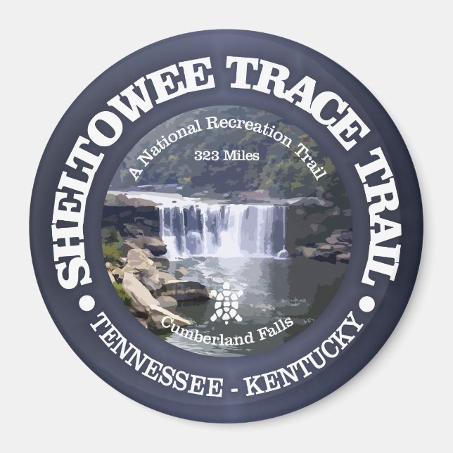 Sheltowee Trace Trail Magnet (Framsidan)