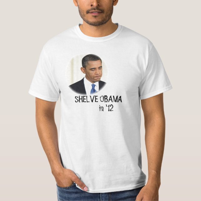 Shelve Obama i "12 T-shirt (Framsida)