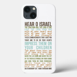 Shema-bön iPhone 13-fodral