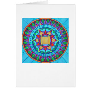 Shema Mandala Card OBS Kort