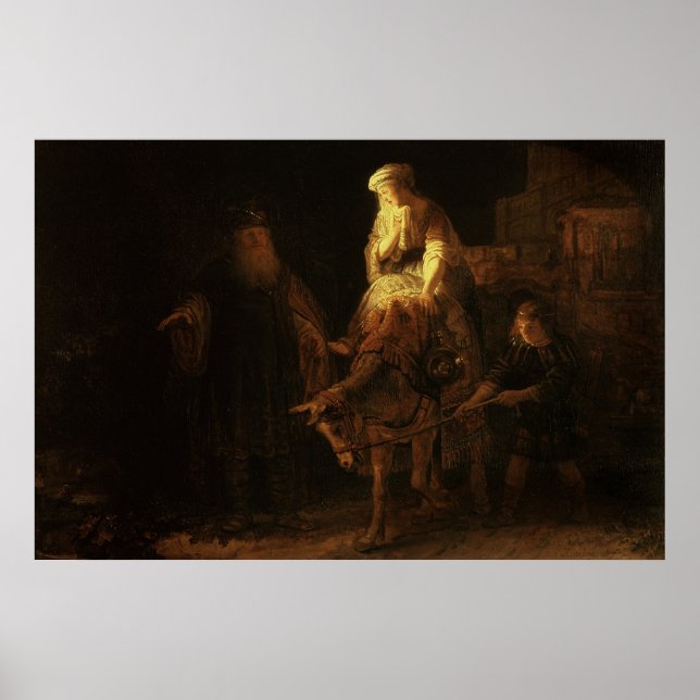 Shemaniternas avgång poster (Framsidan)