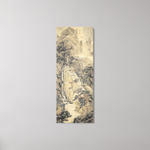 Shen Zhou / Lofty Mountain / Canvastryck