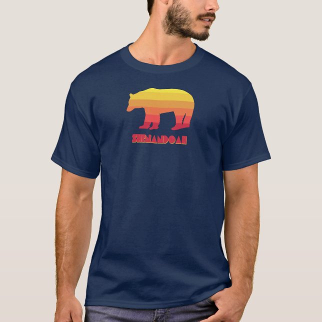 Shenandoah Bear T Shirt (Framsida)