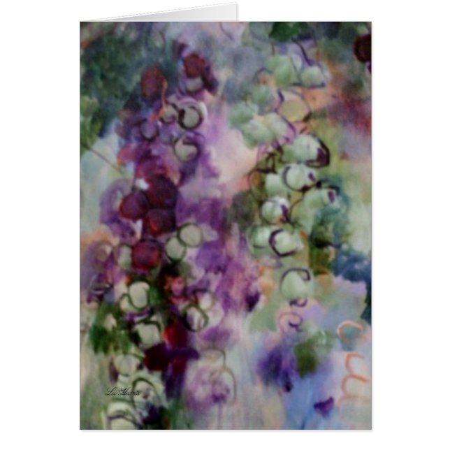 "Shenandoah Grapes" i levande färg. OBS Kort (Framsidan)